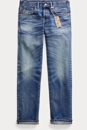 Ralph Lauren Jeans Hillsview Slim Fit con orillo