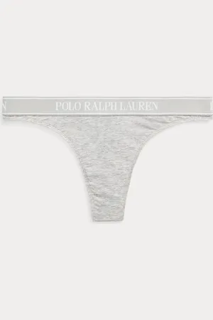 Ralph Lauren Tanga de tiro bajo con logotipo