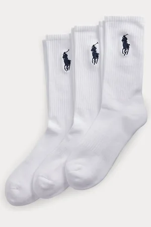 Ralph Lauren 3 pares de calcetines de media caña