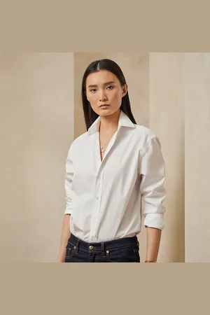 Ralph Lauren Camisa Adrien de paño Relaxed Fit