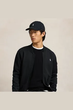Ralph Lauren Cazadora bomber de punto doble