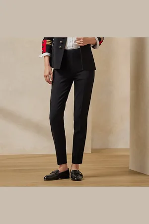 Ralph Lauren Pantalón de lana elástica Annie