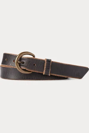 Ralph Lauren Cinturón de piel pulida