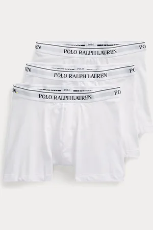 Ralph Lauren 3 bóxers de algodón elástico