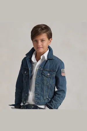 Ralph Lauren Chaqueta trucker de denim para niño