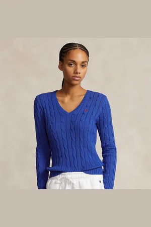 Ralph Lauren Jersey de algodón en punto de ochos