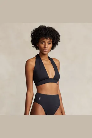 Ralph Lauren Braguita de bikini de tiro muy alto