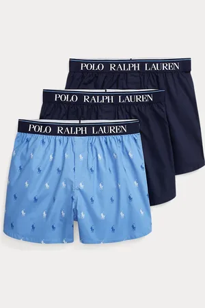 Ralph Lauren Tres bóxers elásticos de algodón