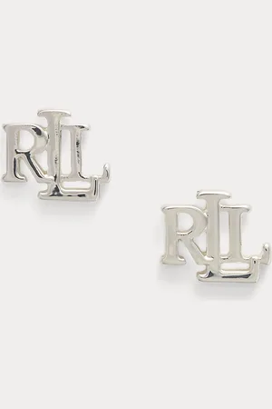 Ralph Lauren Pendientes de botón con logotipo