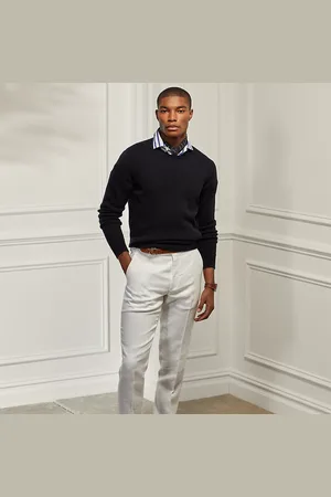 Ralph Lauren Pantalón Gregory de lino hecho a mano