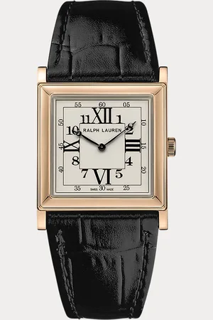 Ralph Lauren Reloj RL867 de oro rosa de 28 mm