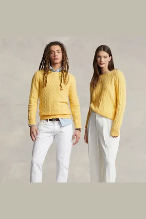 Ralph Lauren Jersey de cachemira en punto de ochos