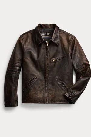 Ralph Lauren Chaqueta de piel