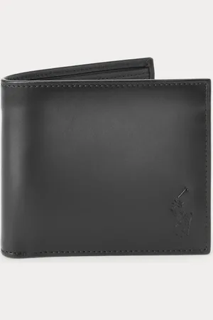 Ralph Lauren Billetera de piel con caballo