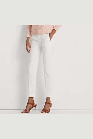 Ralph Lauren Pantalón elástico de mezcla de algodón