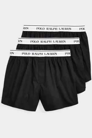 Ralph Lauren Tres bóxers elásticos de algodón