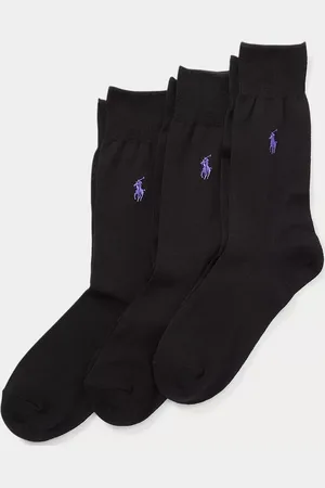 Ralph Lauren Tres pares de calcetines extralargos