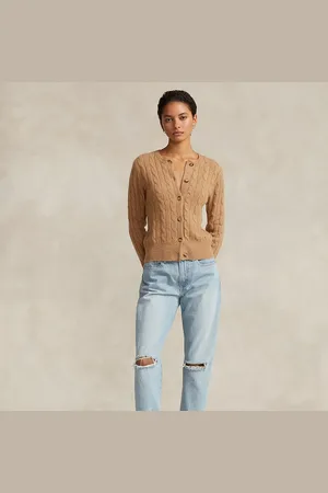 Ralph Lauren Cárdigan de cachemira en punto de ochos