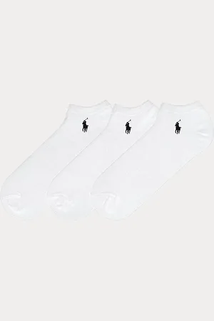Ralph Lauren Tres pares de calcetines bajos