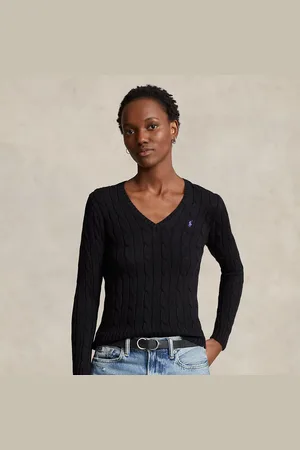 Ralph Lauren Jersey de algodón en punto de ochos