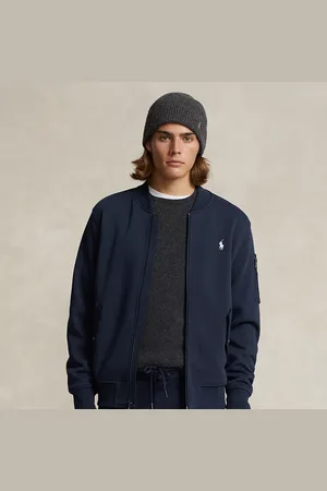 Ralph Lauren Cazadora bomber de punto doble