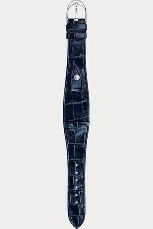 Ralph Lauren Correa de reloj mediana de piel