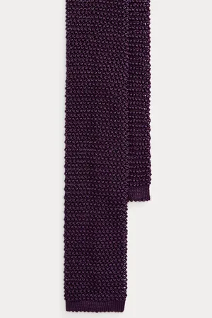 Ralph Lauren Corbata de punto de seda