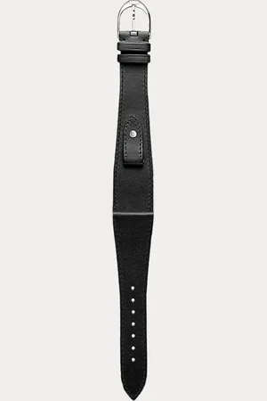 Ralph Lauren Correa de reloj mediana de piel