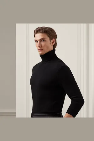 Ralph Lauren Jersey de cachemira con cuello vuelto