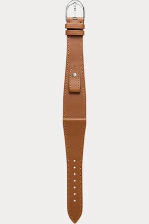 Ralph Lauren Correa de reloj mediana de piel