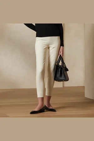 Ralph Lauren Pantalón de lana elástica Annie
