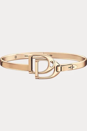 Ralph Lauren Pulsera en oro rosa con doble estribo