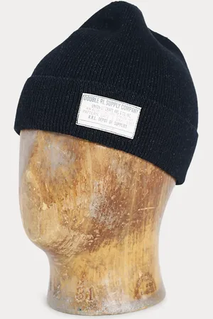 Ralph Lauren Gorro de marinero de algodón teñido en índigo