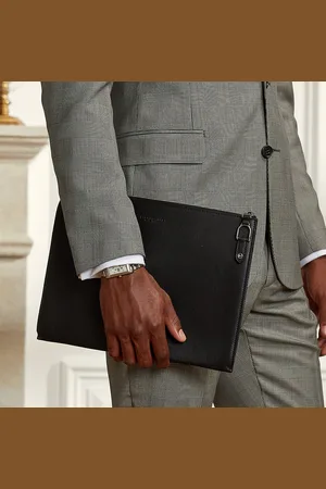 Ralph Lauren Cartera Welington de piel con cremallera