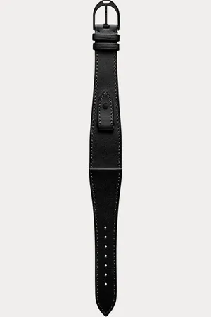 Ralph Lauren Correa de reloj mediana de piel