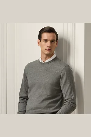 Ralph Lauren Jersey de cachemira con cuello redondo