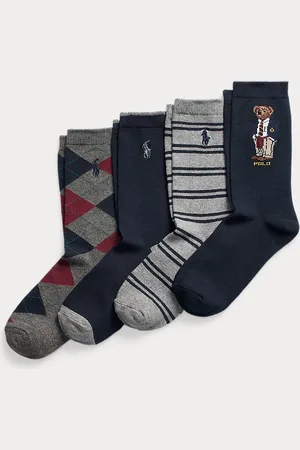 Ralph Lauren 4 pares de calcetines de media caña