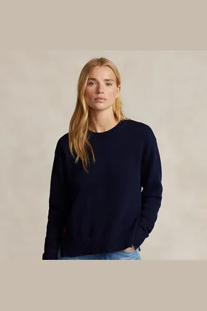 Ralph Lauren Jersey de algodón con cuello redondo
