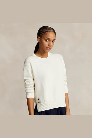 Ralph Lauren Jersey de algodón con cuello redondo