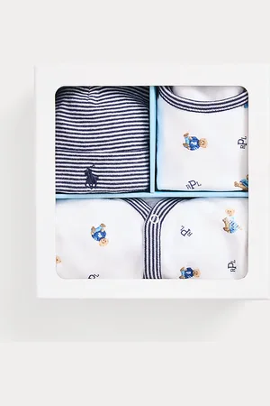 Ralph Lauren Caja de regalo de 3 piezas con Polo Bear