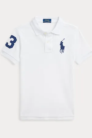 Ralph Lauren Polo de piqué de algodón con Big Pony