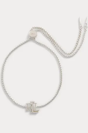 Ralph Lauren Pulsera con logotipo de plata de ley
