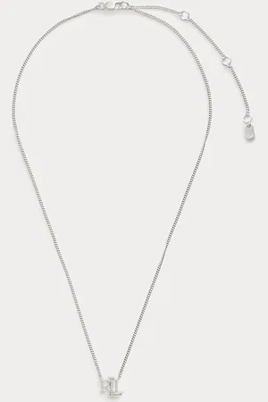 Ralph Lauren Collar con colgante de plata de ley