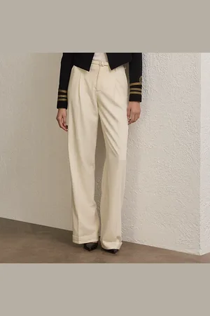 Ralph Lauren Pantalón Acklie de gabardina de lana