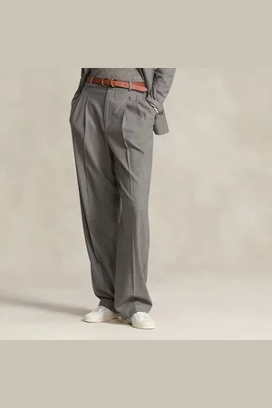 Ralph Lauren Pantalón de franela de mezcla de lana