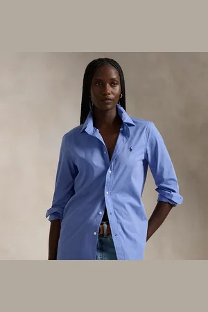 Ralph Lauren Camisa Slim de algodón elástico