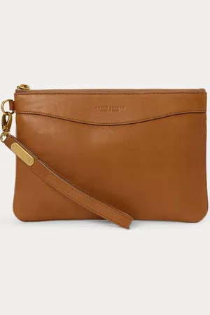 Ralph Lauren Cartera Bedford de piel de becerro