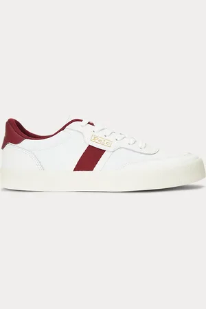 Ralph Lauren Deportivas Court vulcanizadas con rayas