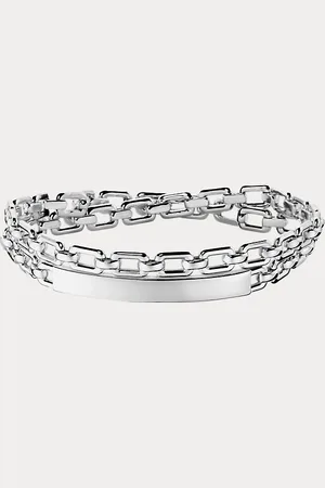 Ralph Lauren Pulsera ID de plata de ley