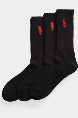 Ralph Lauren 3 pares de calcetines de media caña